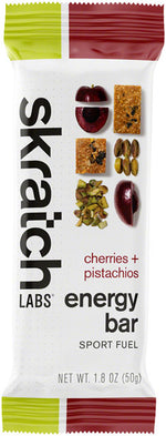 Skratch Labs Energy Bar Sport Fuel Cherry Pistachio