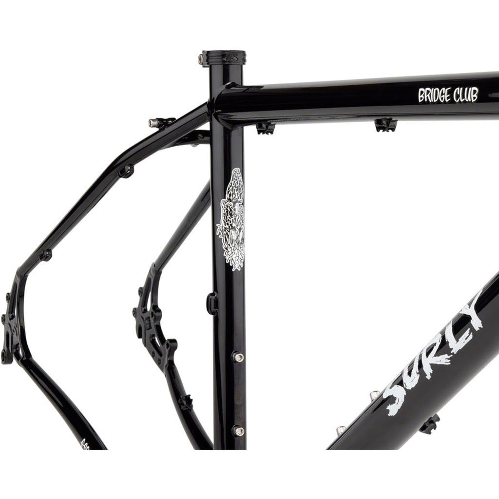Surly Bridge Club Touring Bike Frameset - Trevor's Closet Black