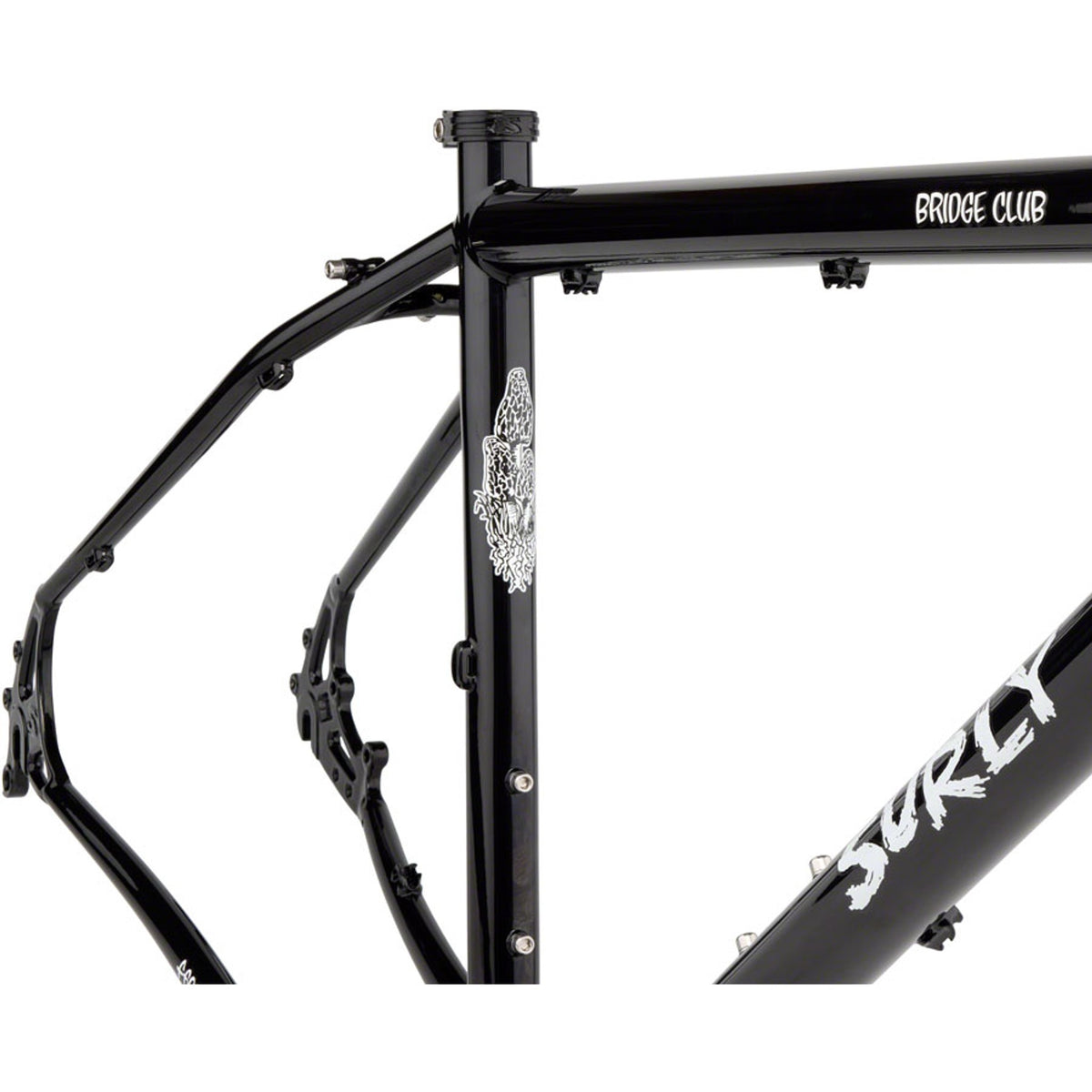Surly Bridge Club Touring Bike Frameset - Trevor's Closet Black