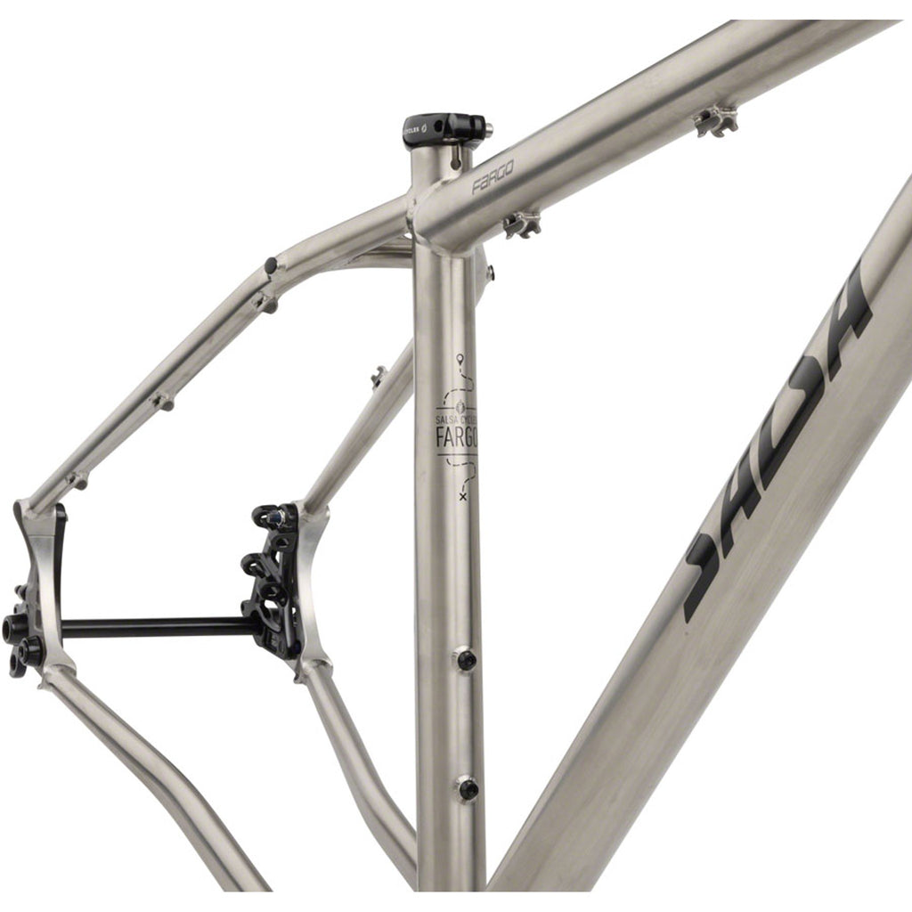 Salsa Fargo Ti Gravel Bike Frameset - Raw