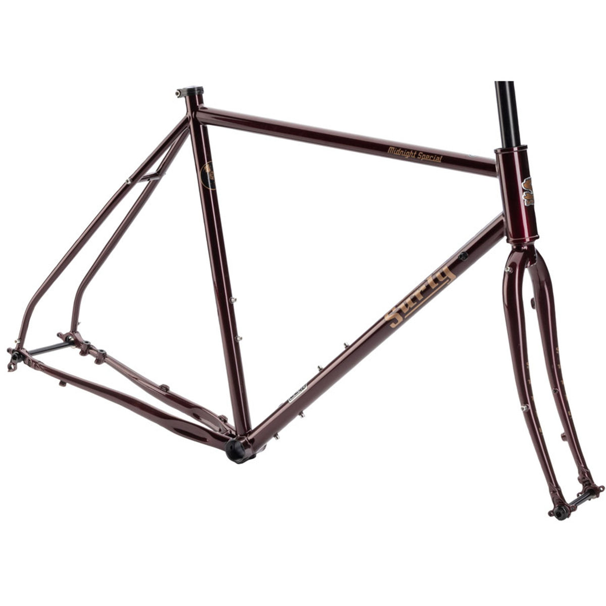 Surly Midnight Special Gravel Bike Frameset - Black Cherry Fizz