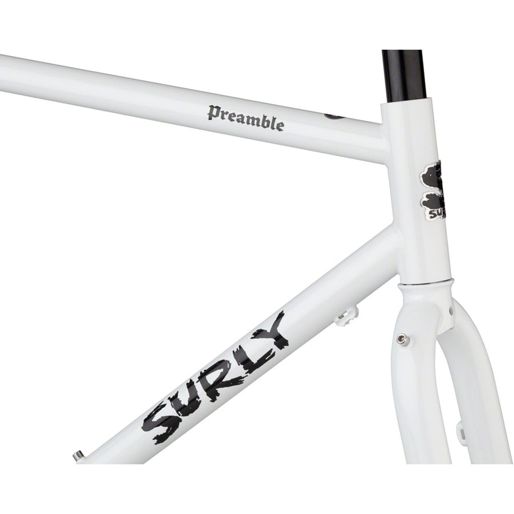 Surly Preamble Road Bike Frameset - Thorfrost White