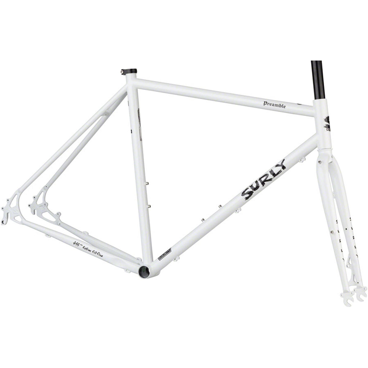 Surly Preamble Road Bike Frameset - Thorfrost White