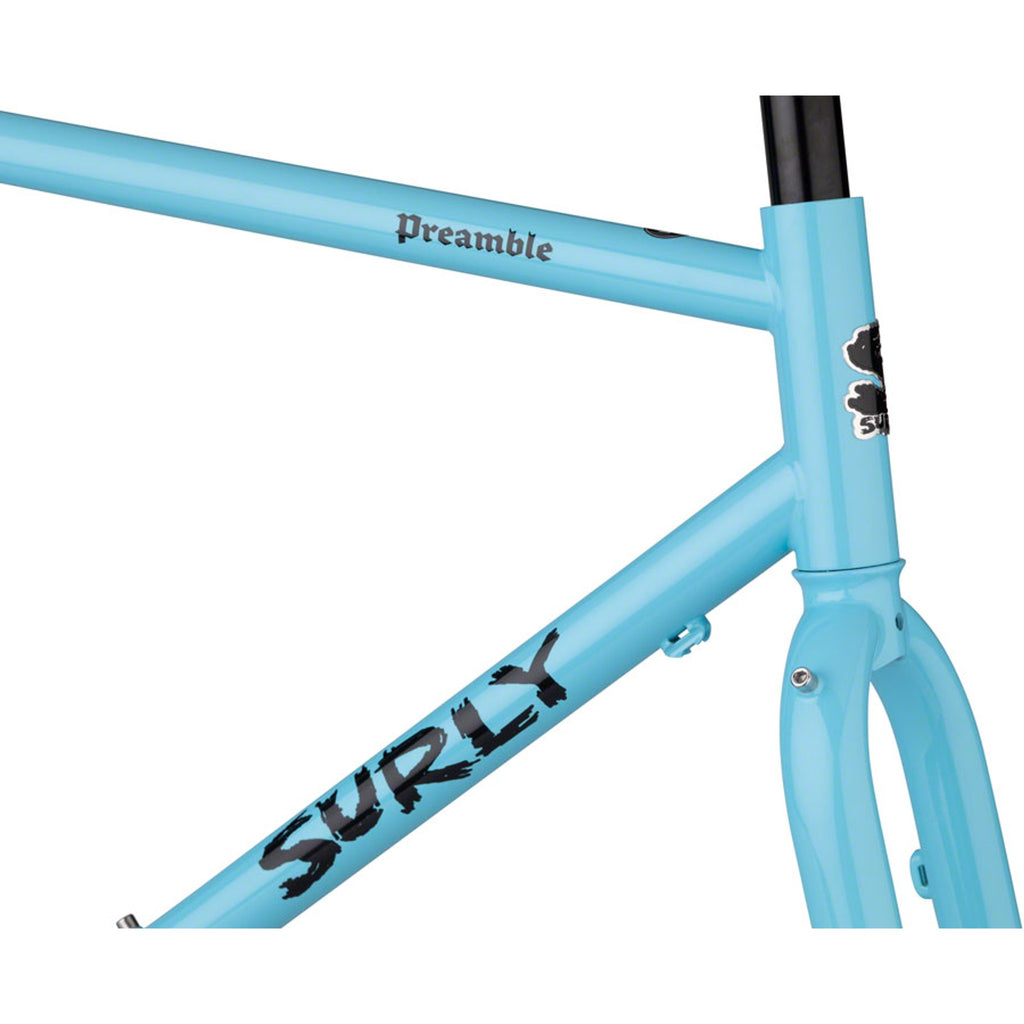 Surly Preamble Road Bike Frameset - Skyrim Blue
