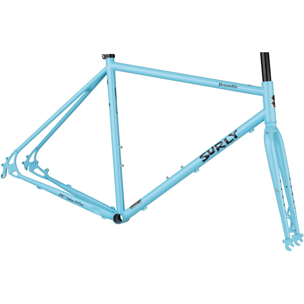 Surly Preamble Road Bike Frameset - Skyrim Blue