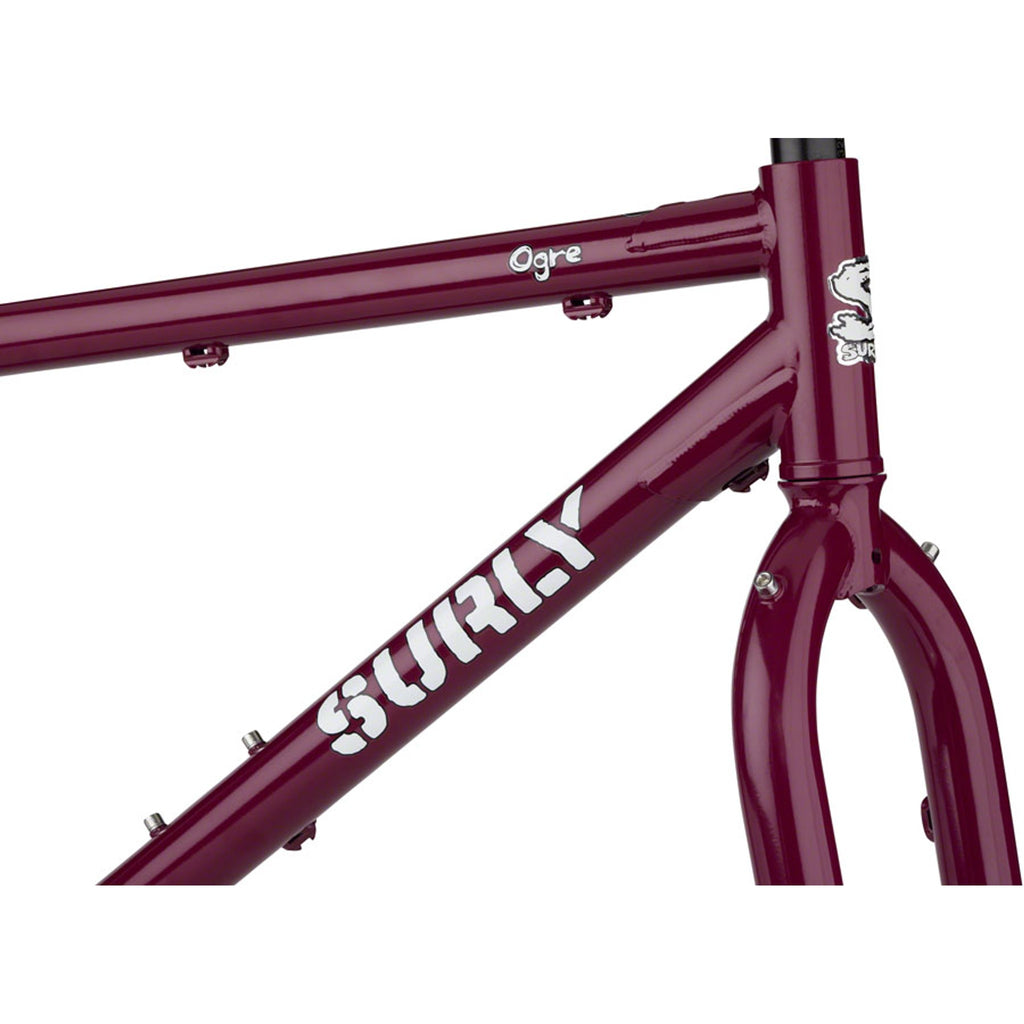 Surly Ogre Touring Bike Frameset - Fermented Plum