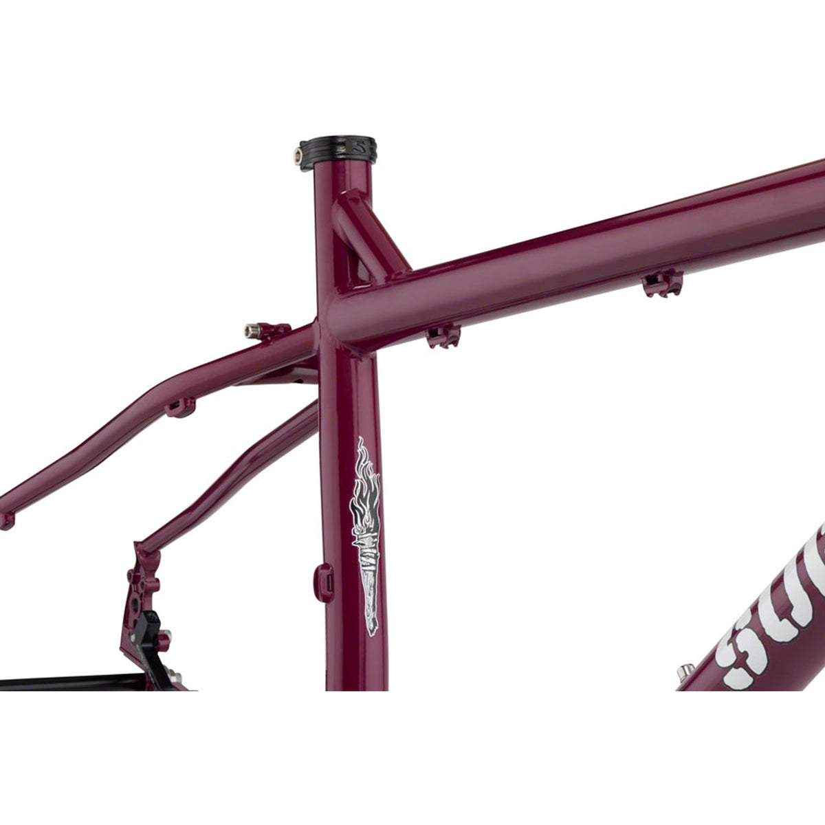 Surly Ogre Touring Bike Frameset - Fermented Plum