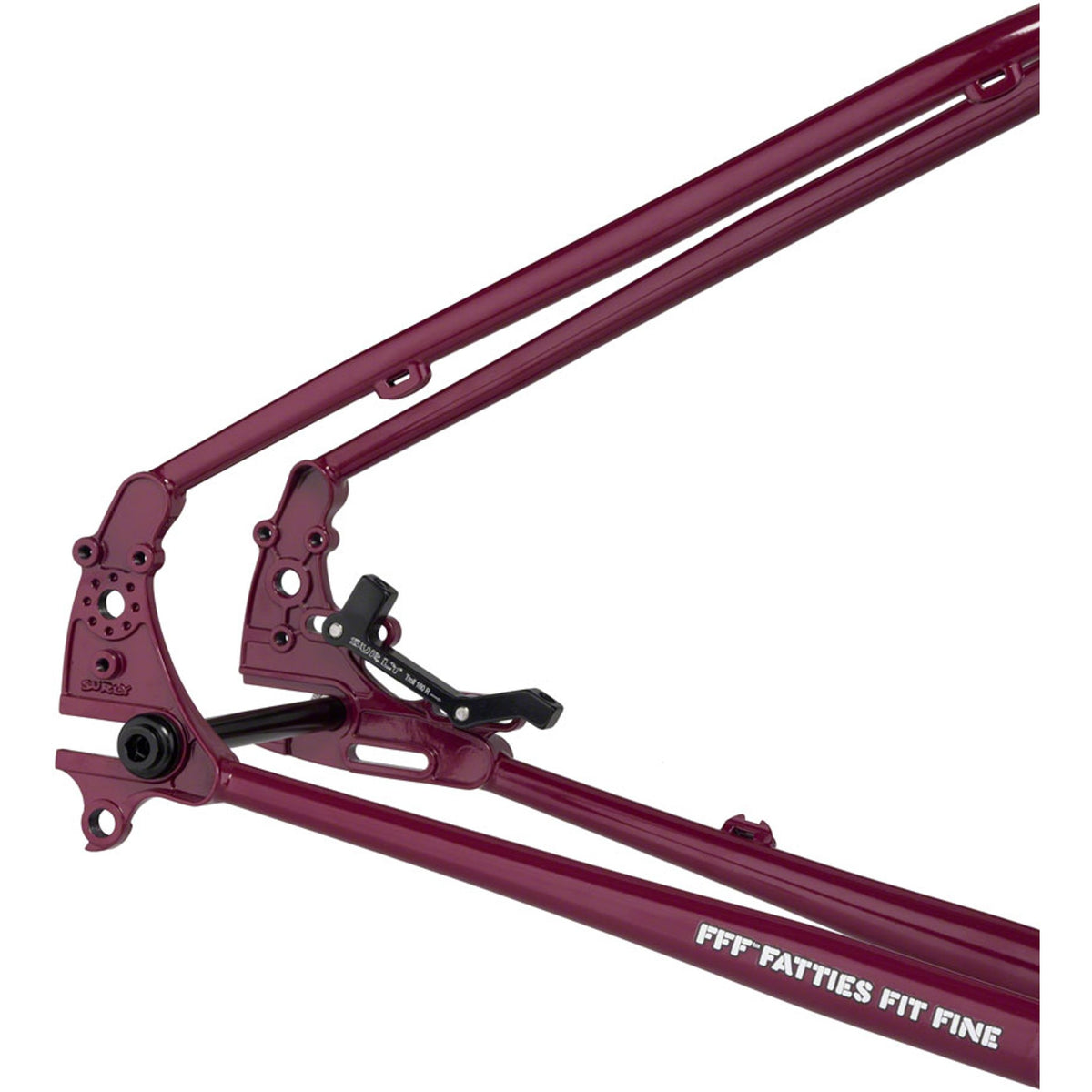 Surly Ogre Touring Bike Frameset - Fermented Plum