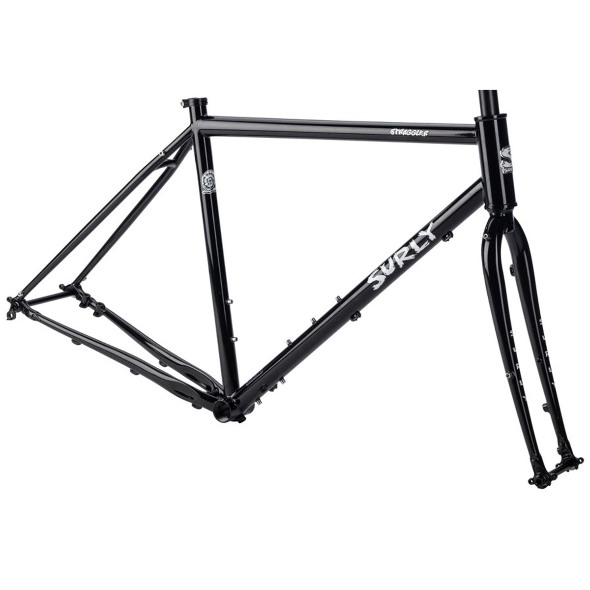 Surly Straggler Gravel Bike Frameset - Hi-Viz Black