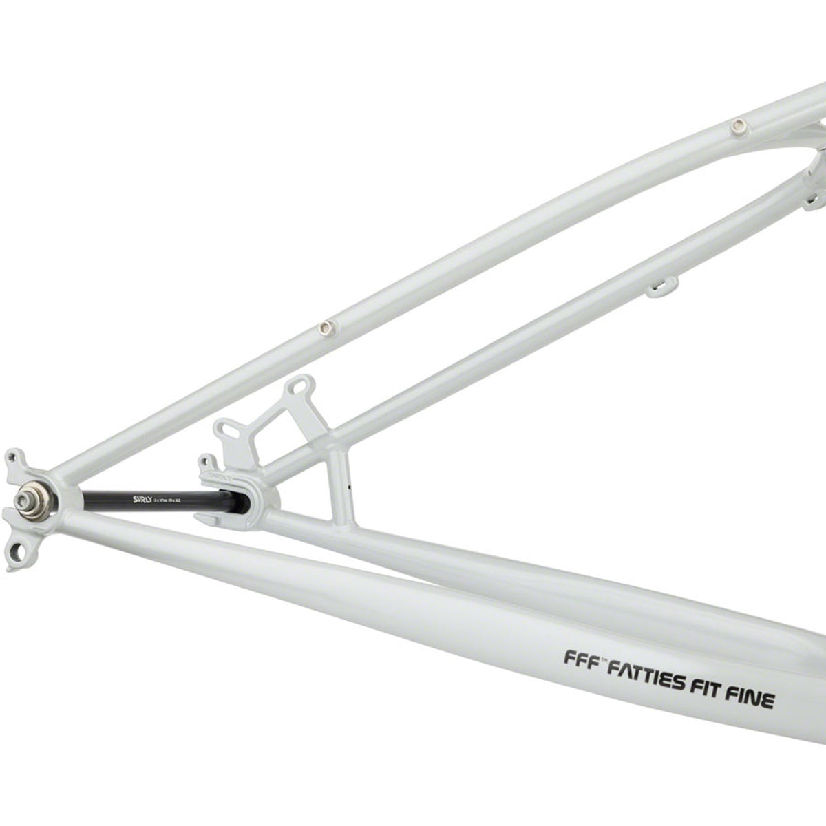 Surly Moonlander 2.0 Fat Bike Frameset - Lunar Dust Gray