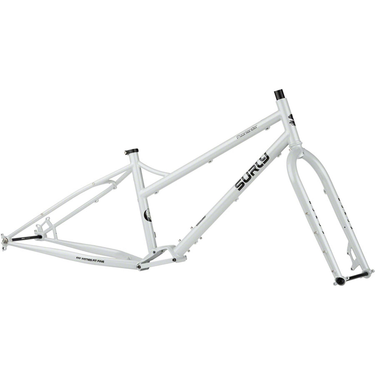 Surly Moonlander 2.0 Fat Bike Frameset - Lunar Dust Gray