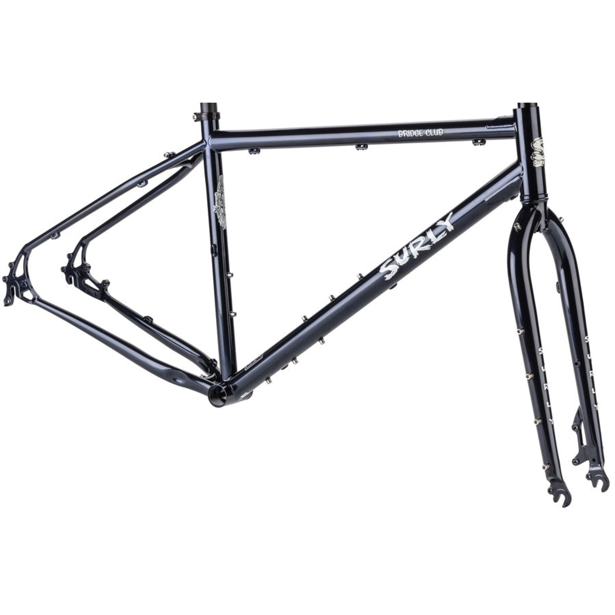 Surly Bridge Club Touring Bike Frameset - Squid Ink