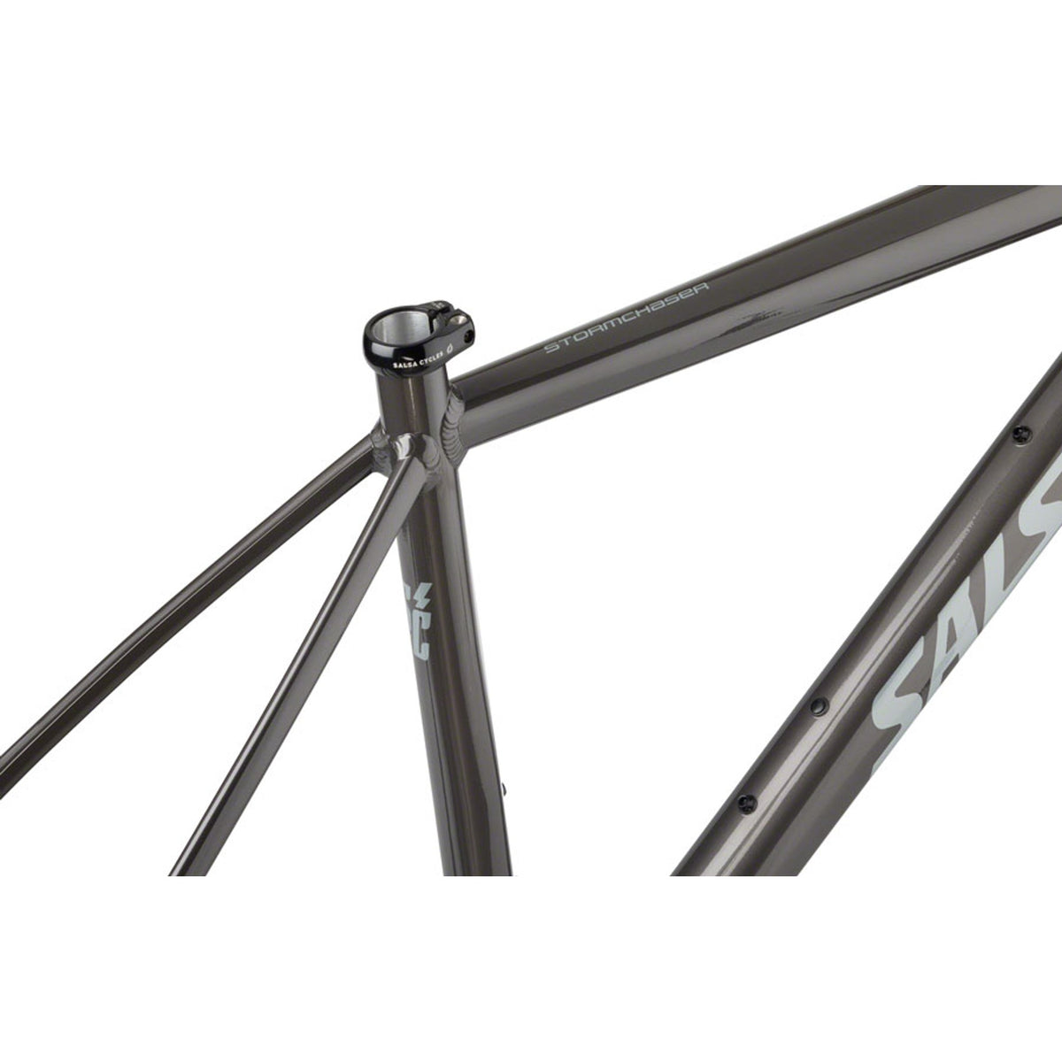 Salsa Stormchaser Gravel Bike Frameset - Metallic Black