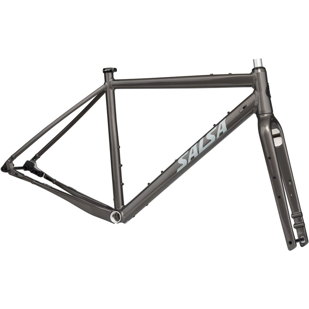 Salsa Stormchaser Gravel Bike Frameset - Metallic Black