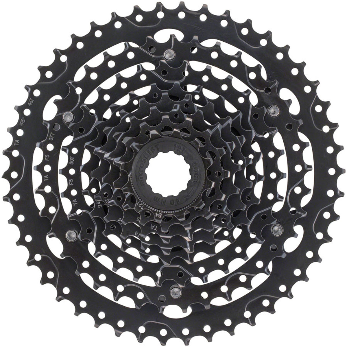 Acolyte Cassette - 8 Speed - ED Coated - Black