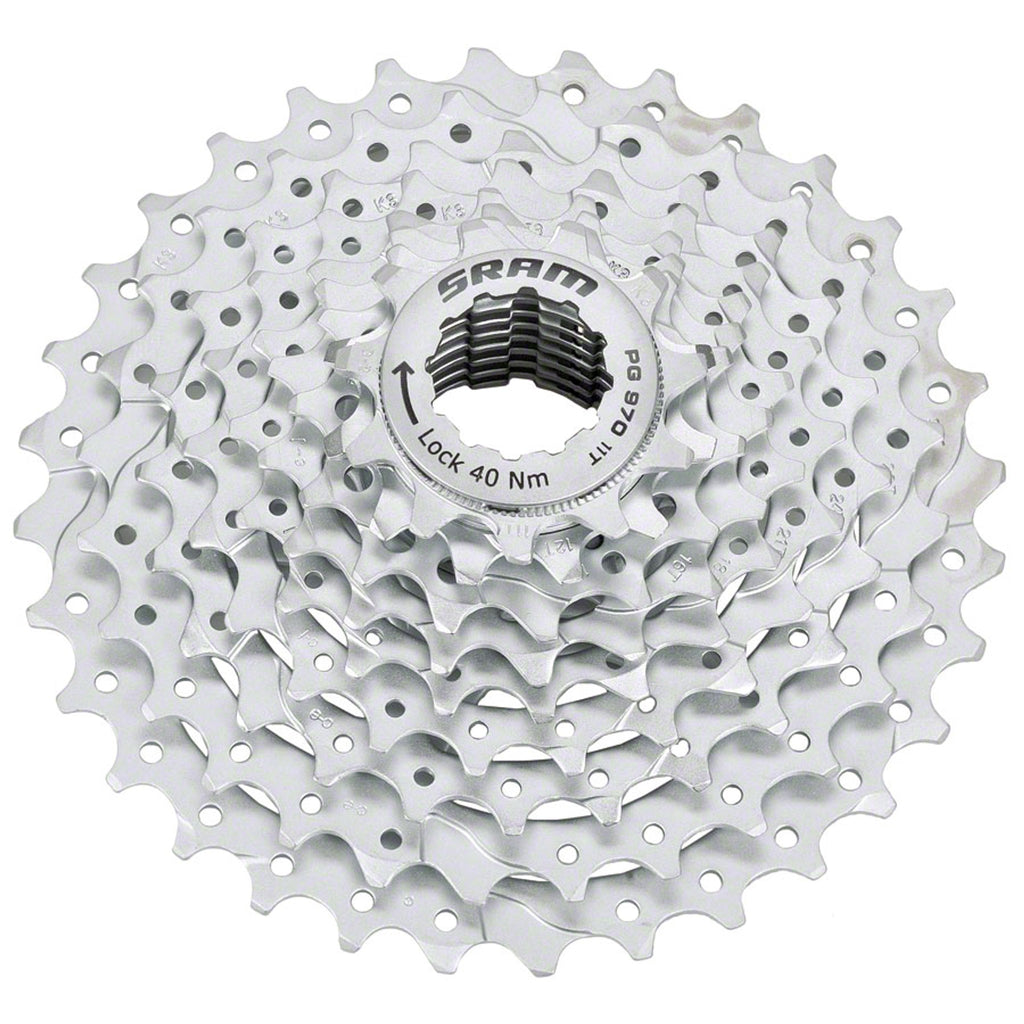 PG-970 9 Speed Cassette - Silver