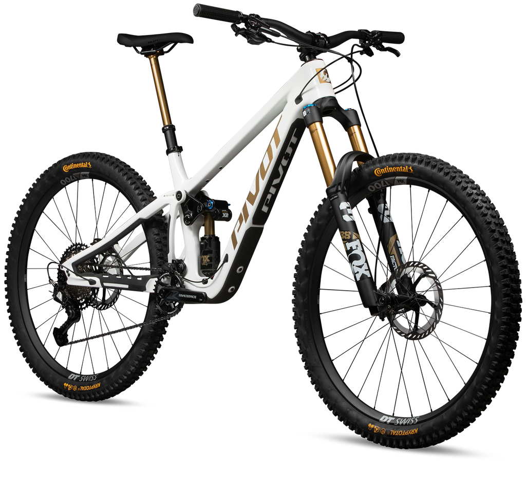 Pivot Firebird Pro X0 Eagle Transmission - White Gold - front three-quarter