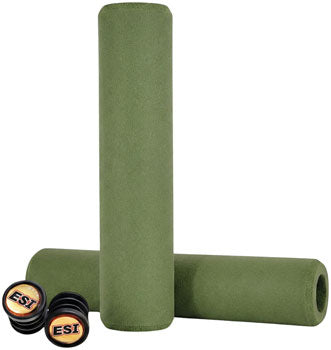 ESI Chunky Silicone Grips - Forest Green