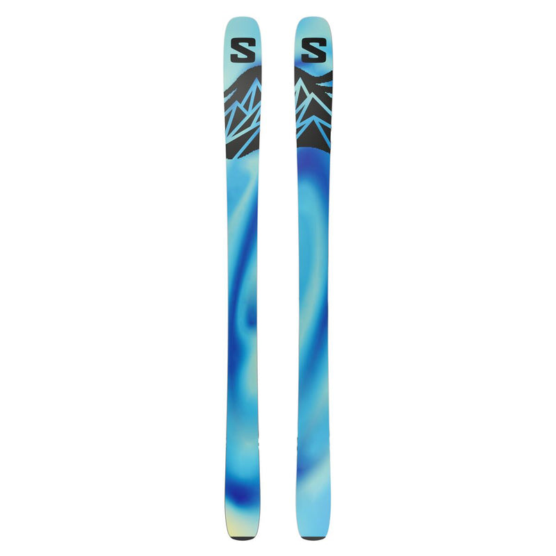 2018 salomon mtn skis Salomon QST 92 Freeride Skis -Iceberg Green + 11 DIN Bindings