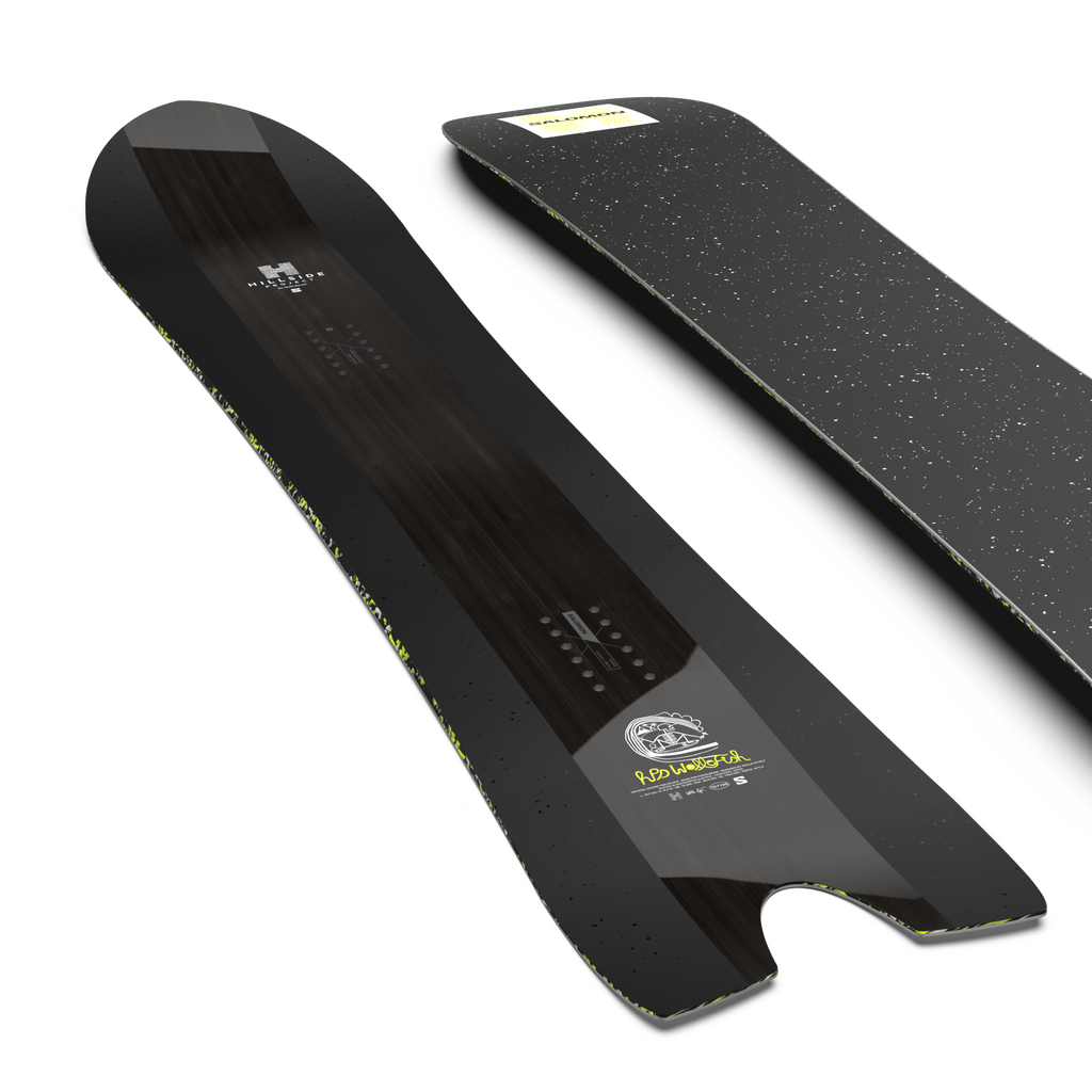Salomon Hillside Project Wolle Nyvelt Fish Powder Snowboard