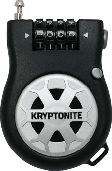 Kryptonite R-2 Retractable Combo Cable Lock: 3'