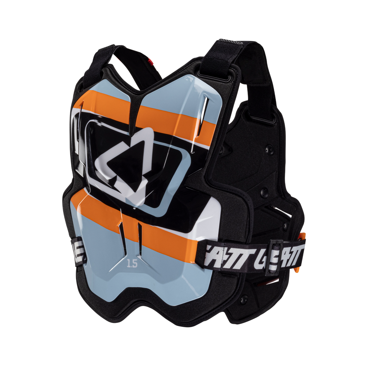 Leatt 1.5 Torque Chest Protector, Orange, rear left