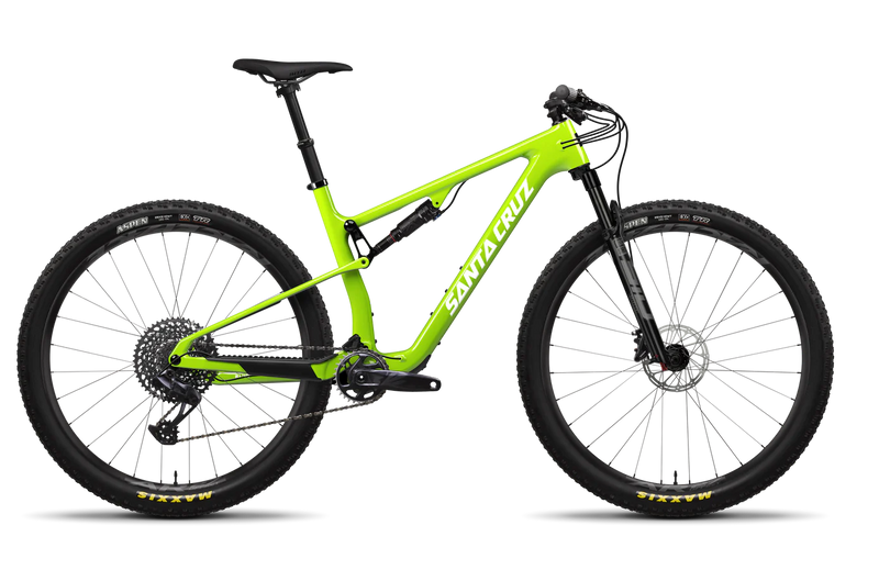 mountainbike fully santa cruz Santa Cruz Blur 4 CC X0 AXS Reserve TR - Gloss Dark Teal