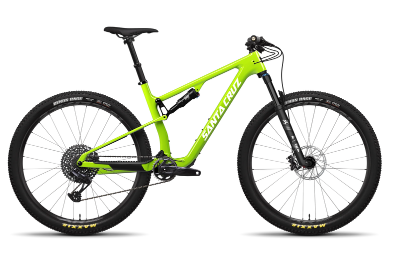 bc mountainbike Santa Cruz Blur 4 CC X0 AXS Reserve TR - Gloss Dark Teal