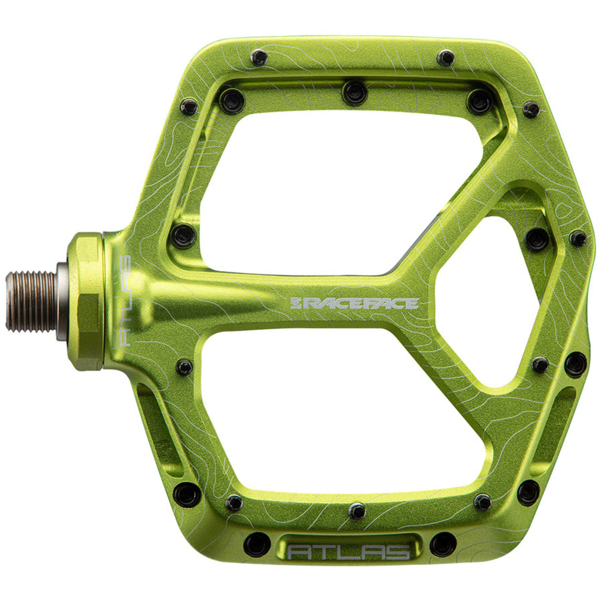 Atlas Platform Pedals - Aluminum - 9/16"