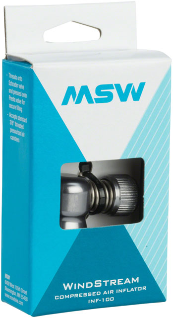 MSW Windstream Push 100 Inflator Head
