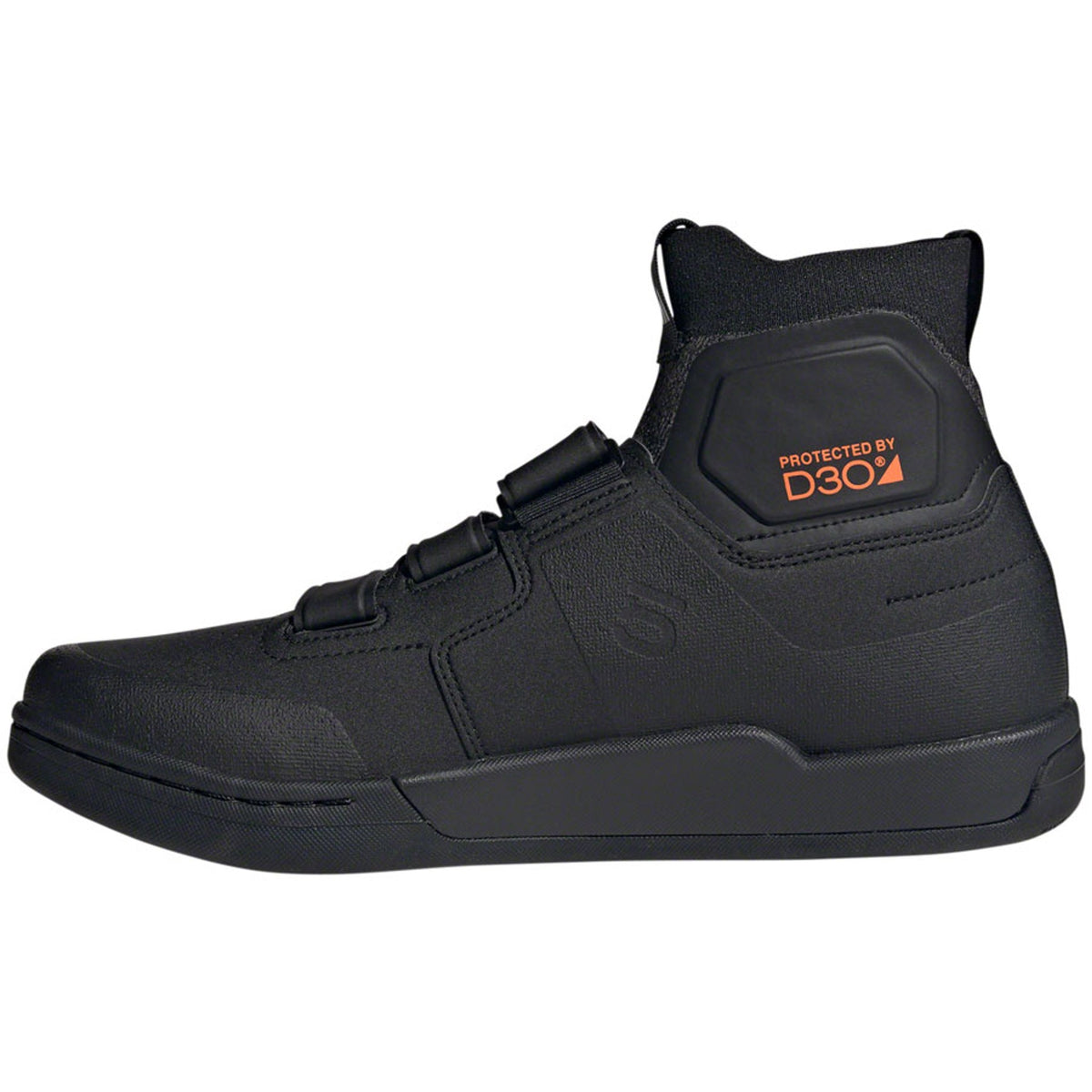 Freerider Pro Mid VCS Flat Shoes - Men's, Core Black/Solar Red/Gray Three