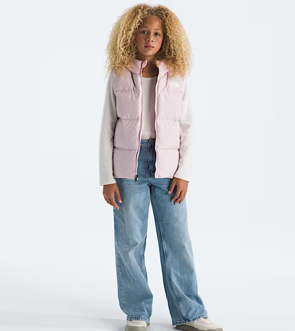 The North Face Down Hooded Vest - Girls’