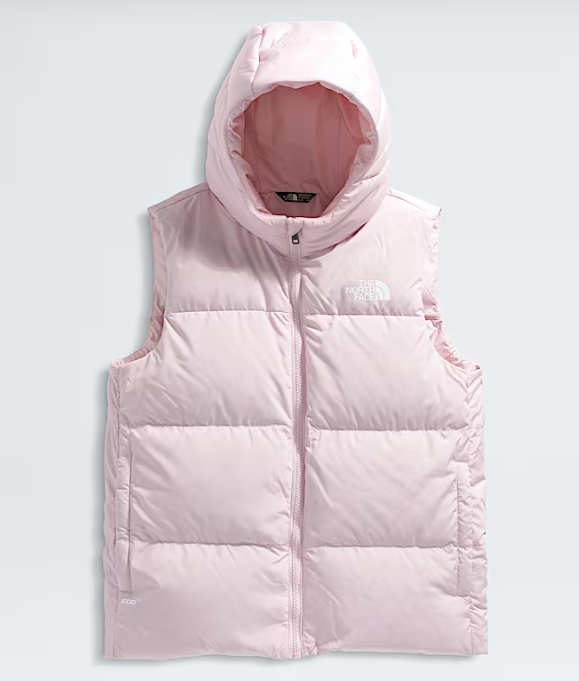 The North Face Down Hooded Vest - Girls’