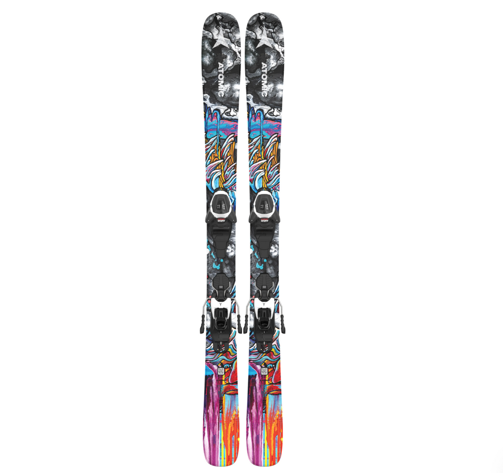 Atomic Bent Jr Ski + Binding Set