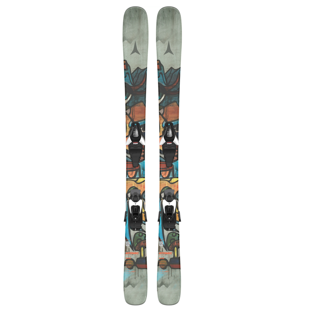 Atomic Bent Jr Ski + Binding Set
