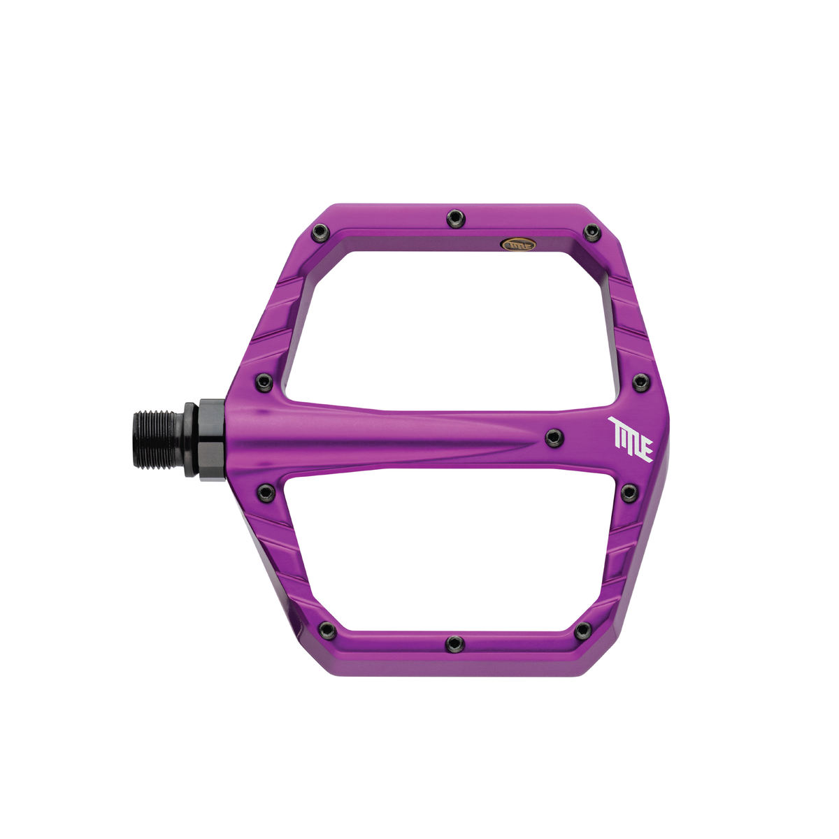 Title MTB Connect Flat Pedals in Chrome