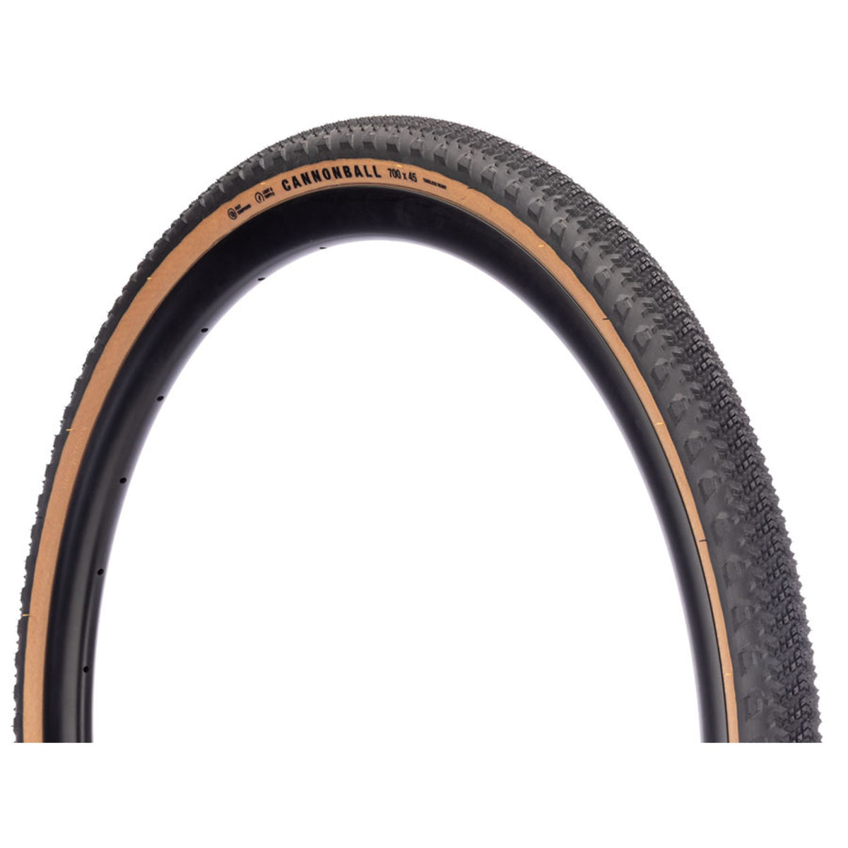 Cannonball Gen 2 Tire - Fast Compound - Folding - Tubeless Ready Clincher
