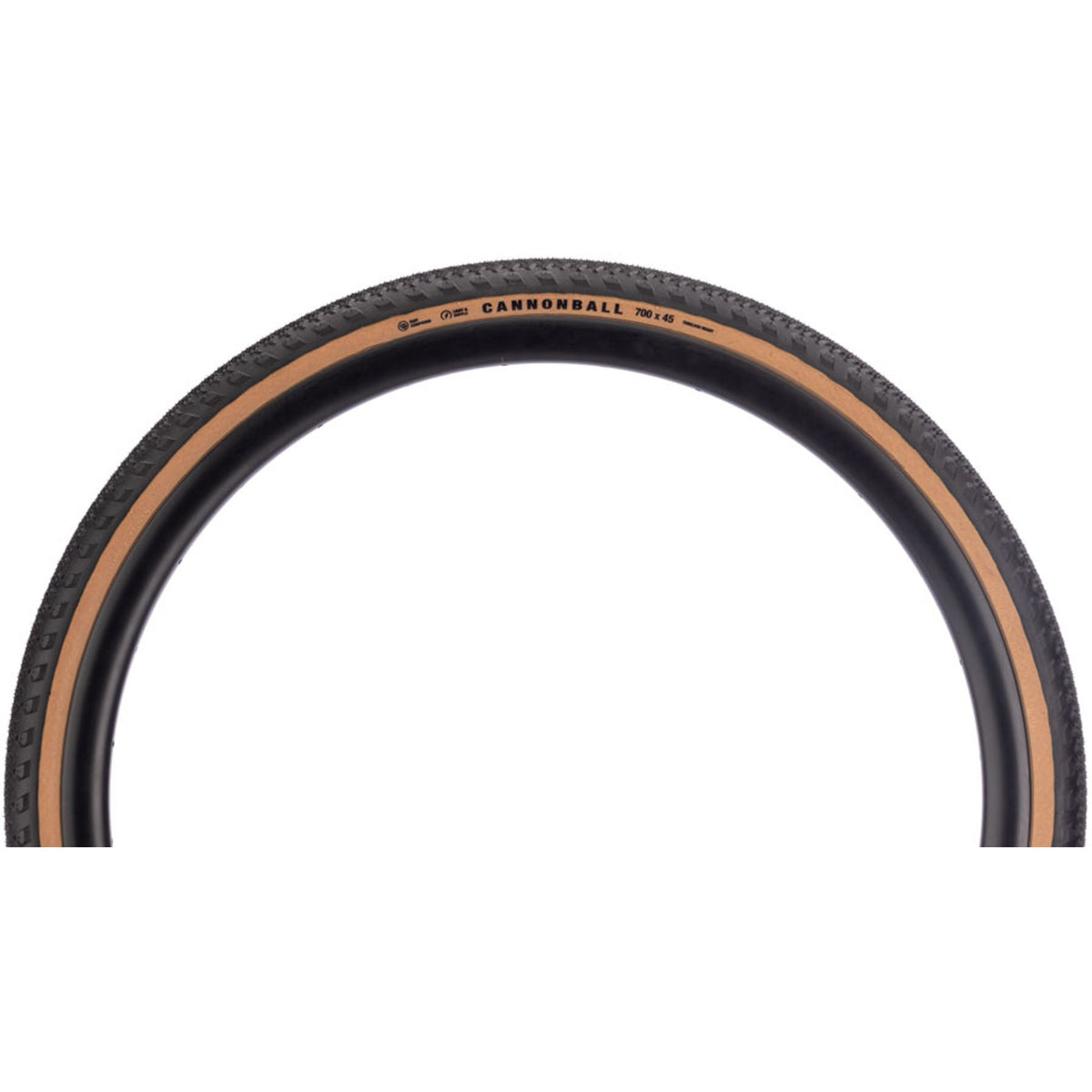 Cannonball Gen 2 Tire - Fast Compound - Folding - Tubeless Ready Clincher