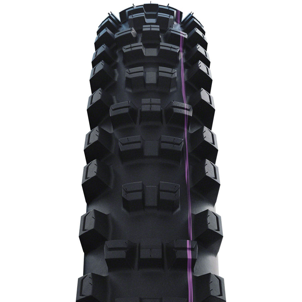 Shredda Rear Tire - Evolution Line - Gravity Pro - Addix Ultra Soft - Radial - E-50 - Folding - Tubeless Ready Clincher - Black