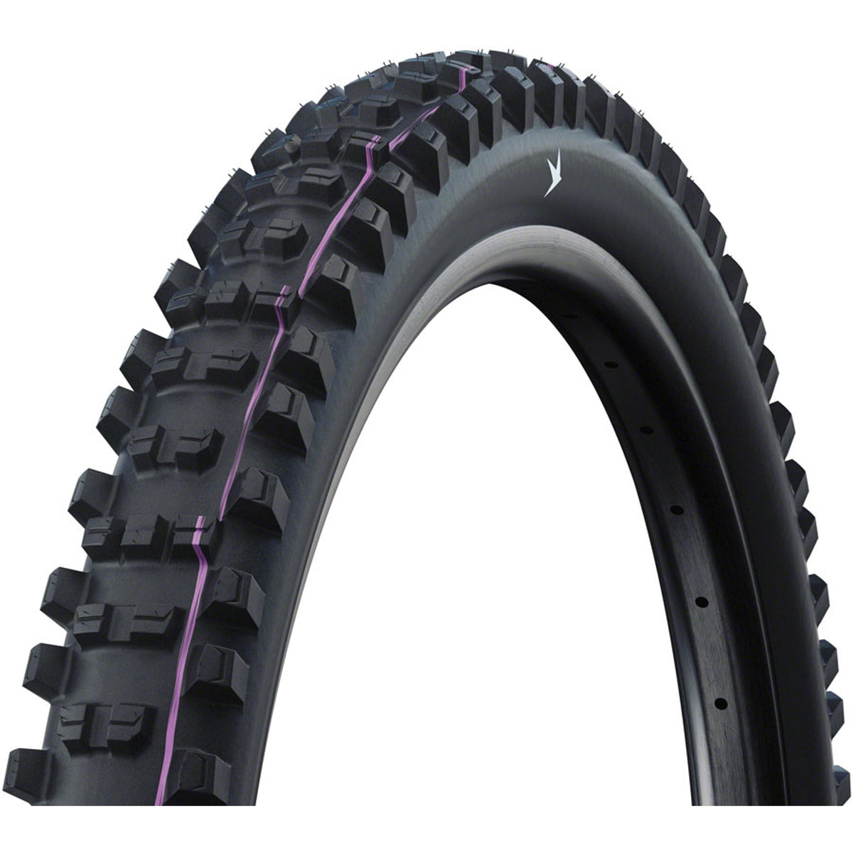 Shredda Rear Tire - Evolution Line - Gravity Pro - Addix Ultra Soft - Radial - E-50 - Folding - Tubeless Ready Clincher - Black