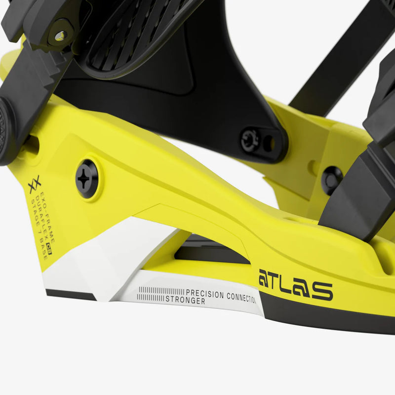 union atlas snowboard bindings stores ATLAS SNOWBOARD BINDINGS white/orange / L