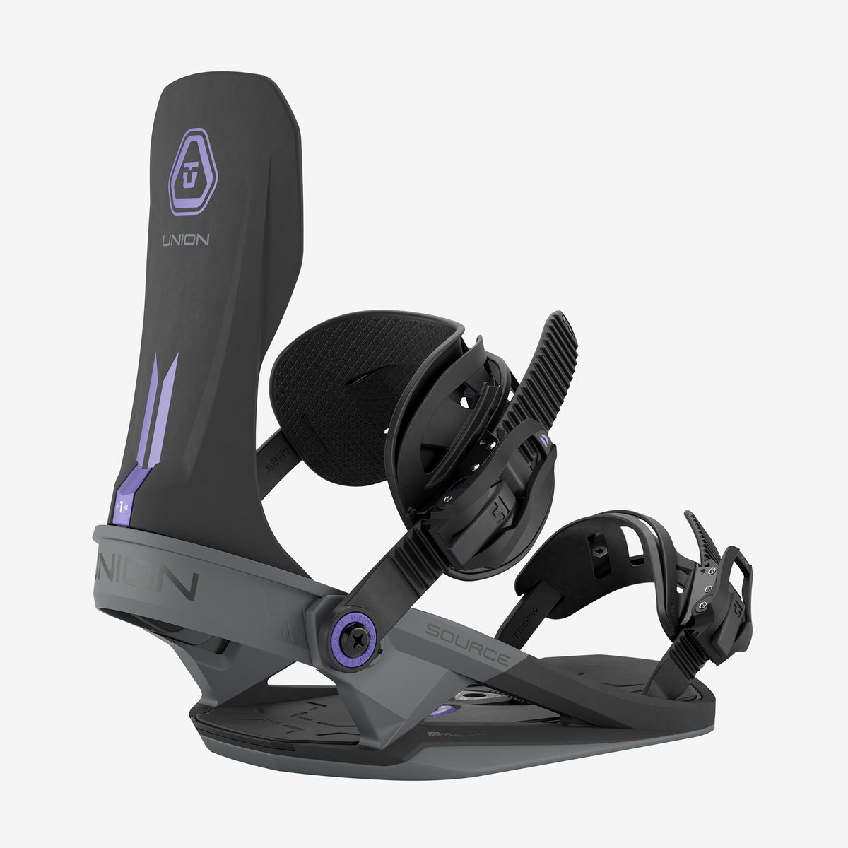 Union Source Snowboard Bindings - Black