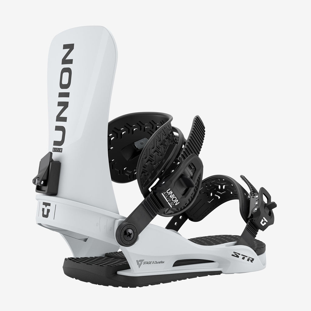 Union STR Snowboard Bindings - Grey