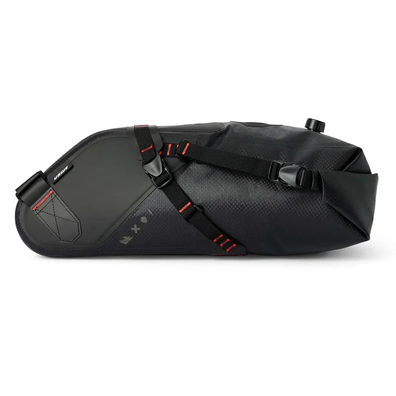 USWE Roll-Top 9L Bike Saddle Bag - Black