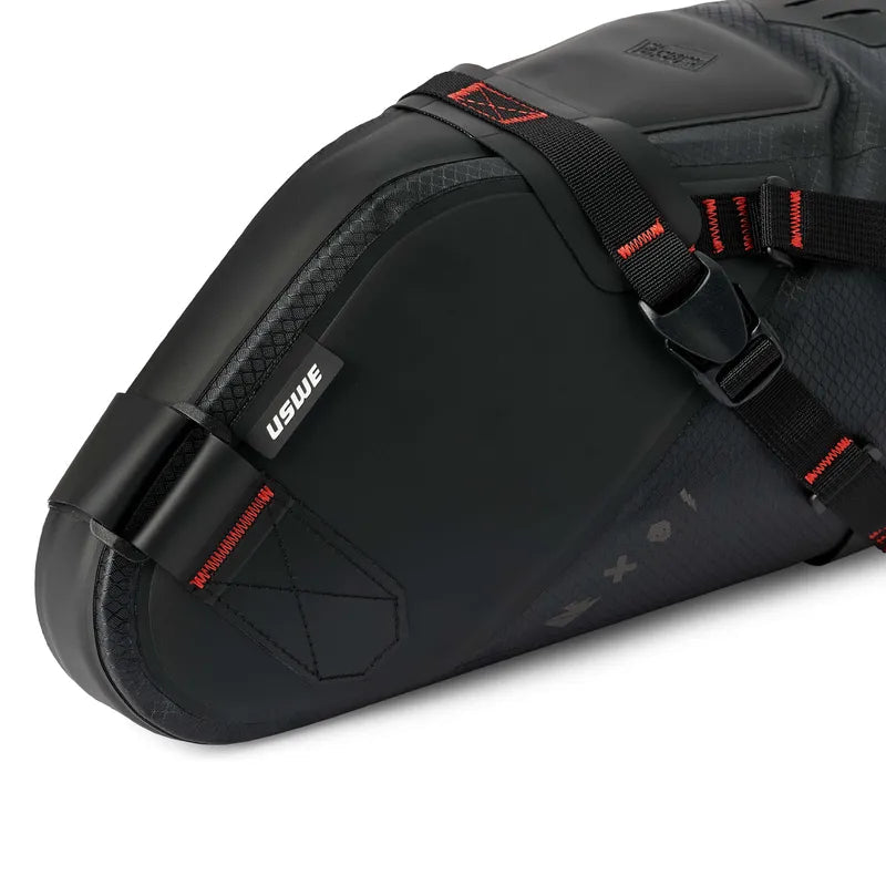 USWE Roll-Top 9L Bike Saddle Bag - Black