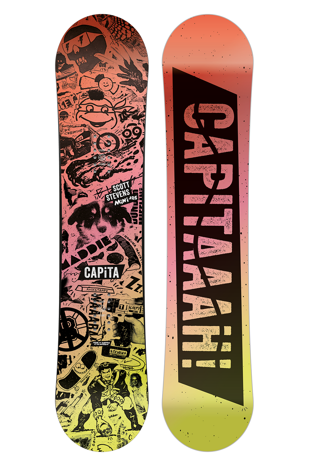Capita Scott Stevens Mini Snowboard - Kids