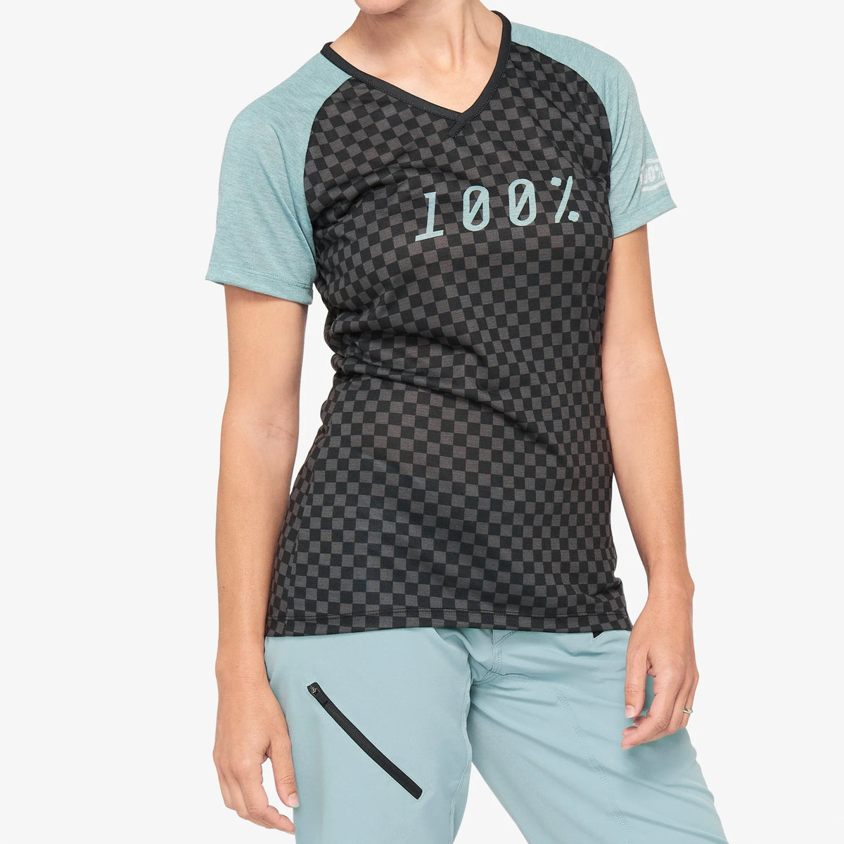 100% AIRMATIC Short Sleeve Bike Jersey - Women's