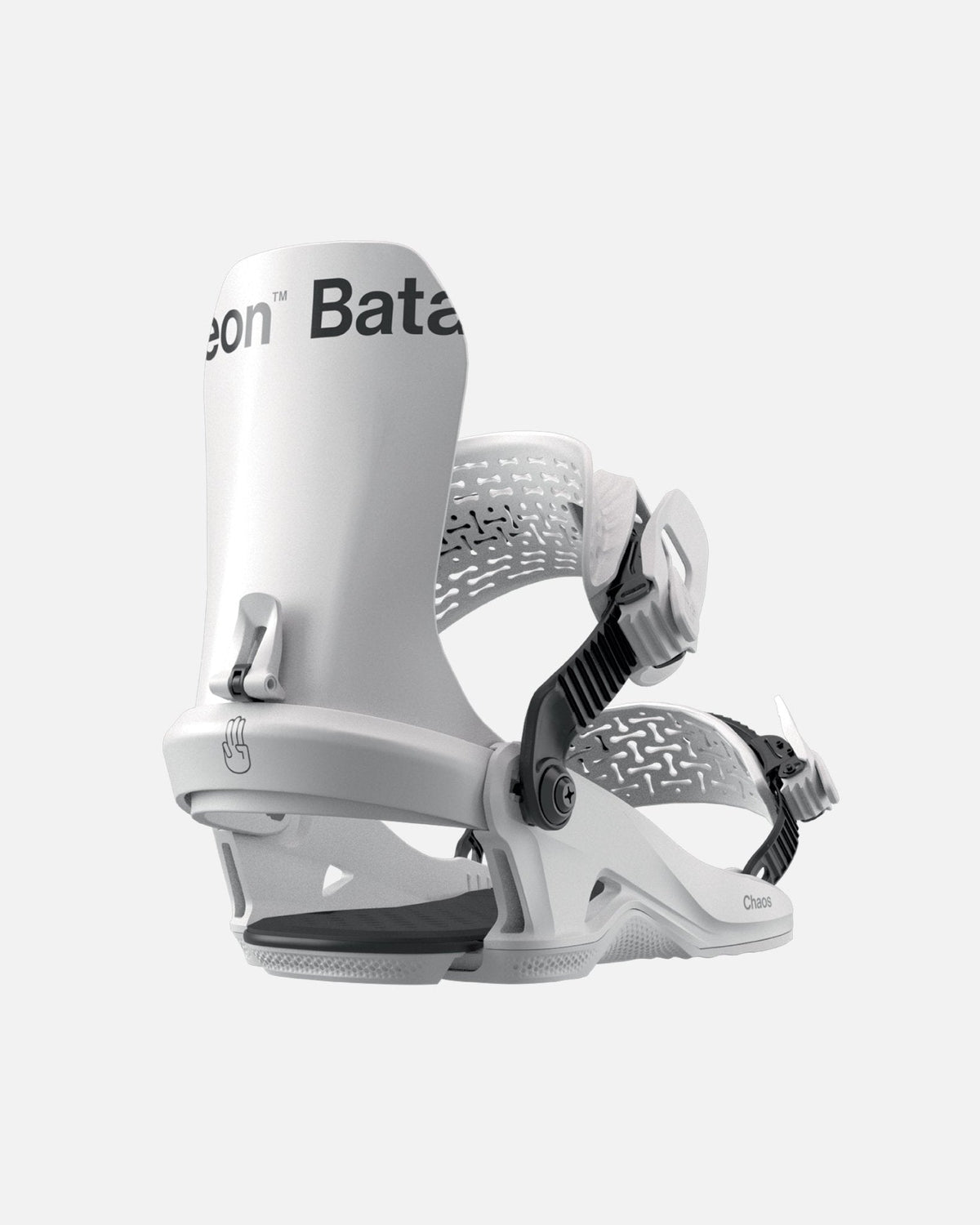 Bataleon Chaos HeelWrap Snowboard Binding - White