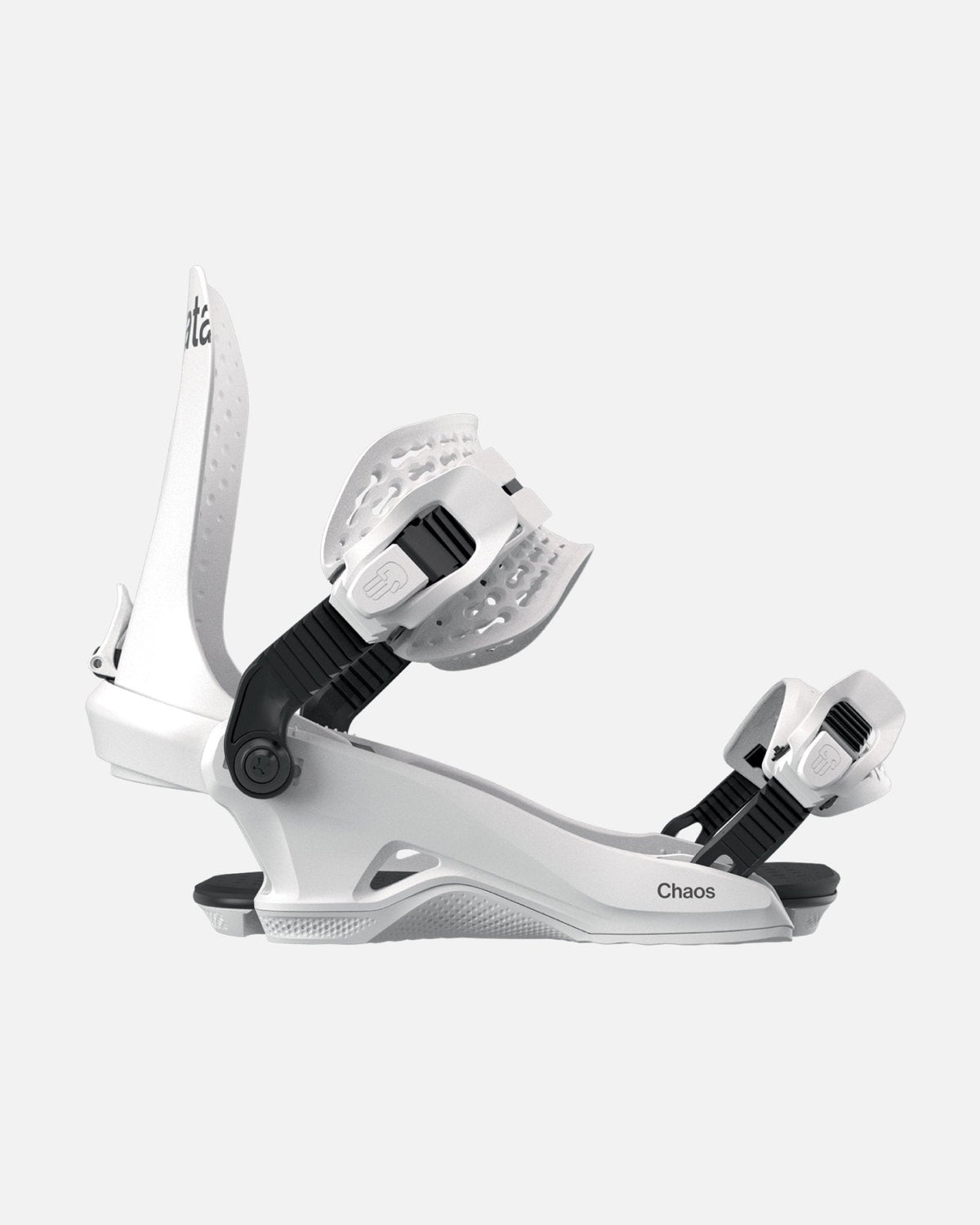 Bataleon Chaos HeelWrap Snowboard Binding - White
