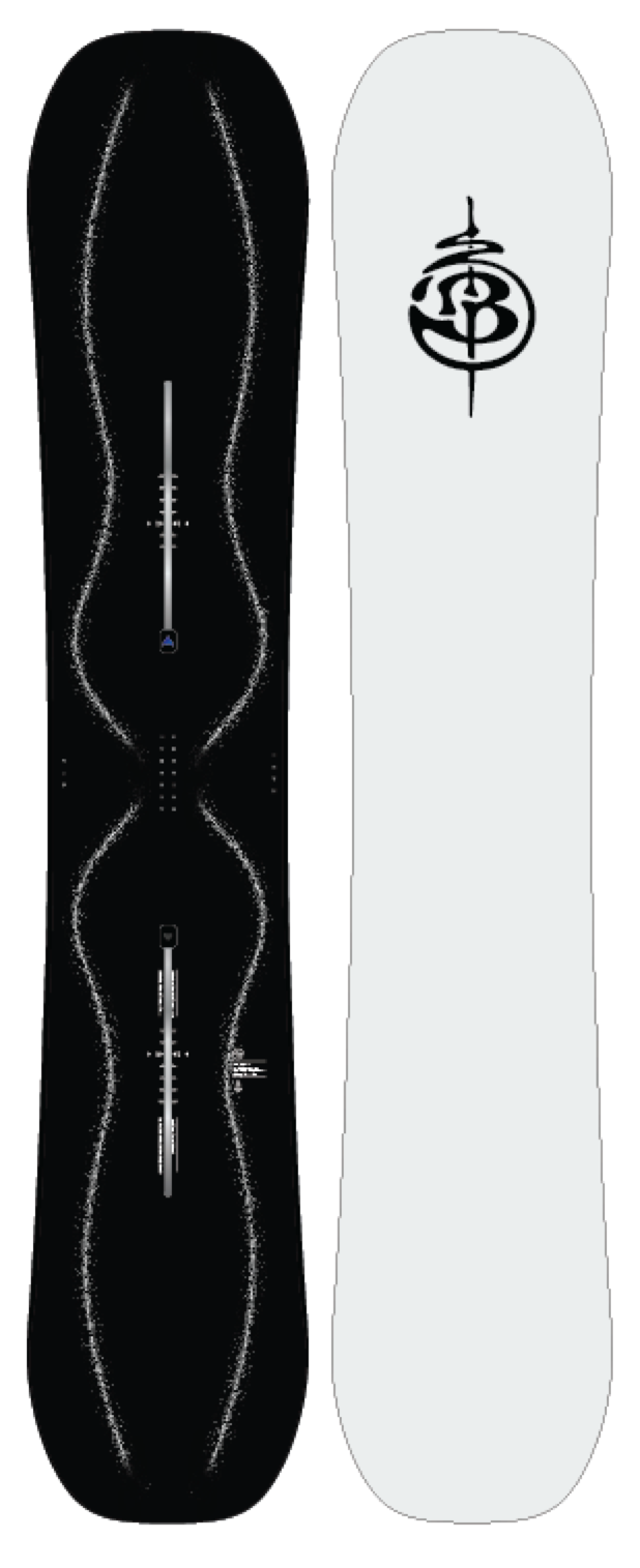 Burton Mystery Process Snowboard - Sound Wave